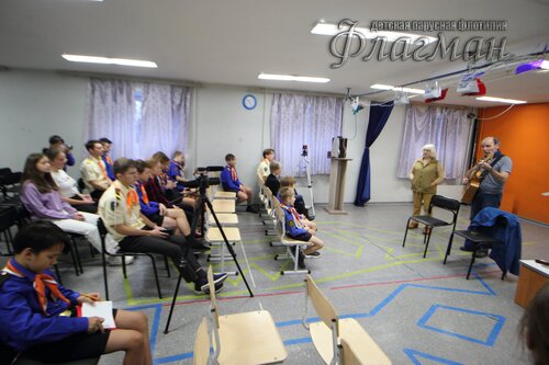 Осенняя сказка, встреча с ветеранами